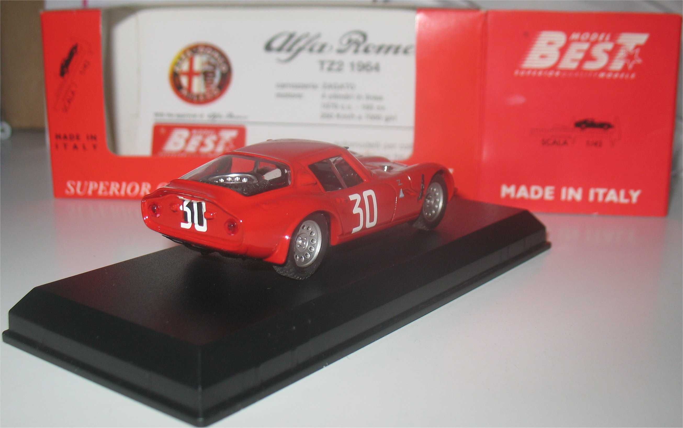 Best - Alfa Romeo TZ2 - Monza 1000 kms 1967 - Bianchi, Lopfusc