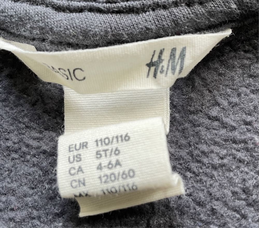 Костюм H&M худі+штани для дівчинки 3-4 р. 110см