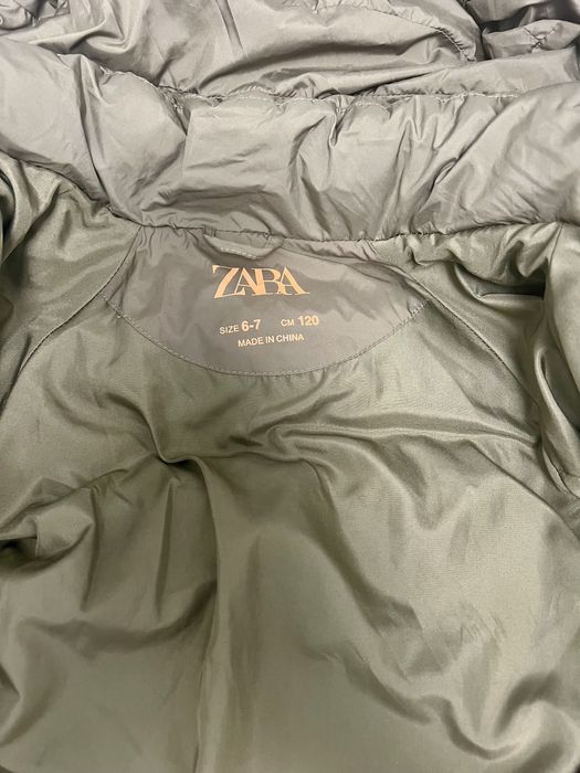 Куртка zara 6-7 р 120 см
