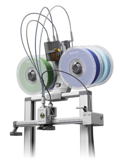 3D-принтер Bambu Lab A1 Combo (PF002-A+SA005) бамбу 3д принтер