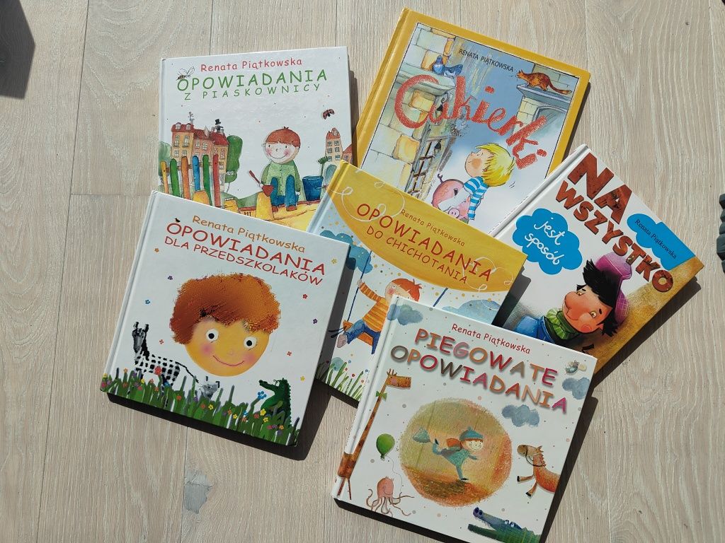 Zestaw książek dla dzieci. Autorka: Renata Piątkowska