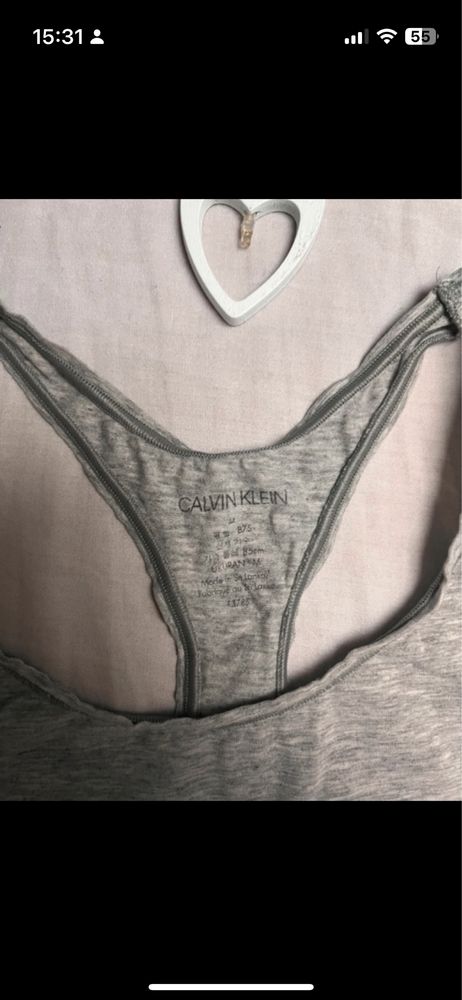 Stanik sportowy calvin klein