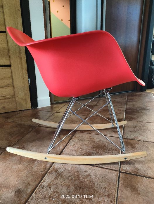 Krzesło bujane, na biegunach, fotelik