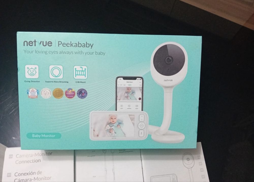 Niania elektroniczna netvue baby, monitor niemowląt, czujnik ruchu