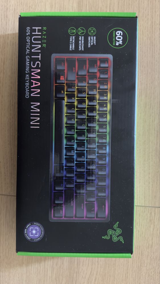 Razer Huntsman Mini Switch Roxo