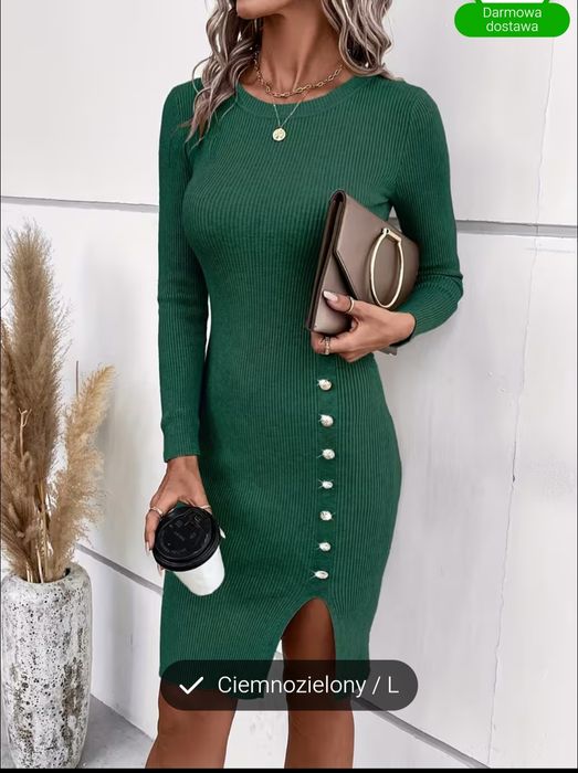 Sukienka z wiskozy rozmiar L