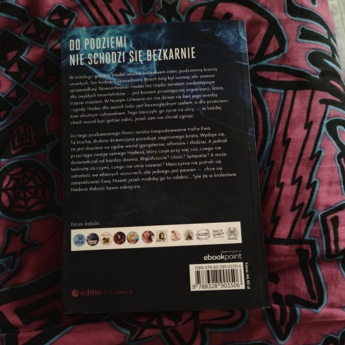 Książka "Hades" Aleksandry Możejki