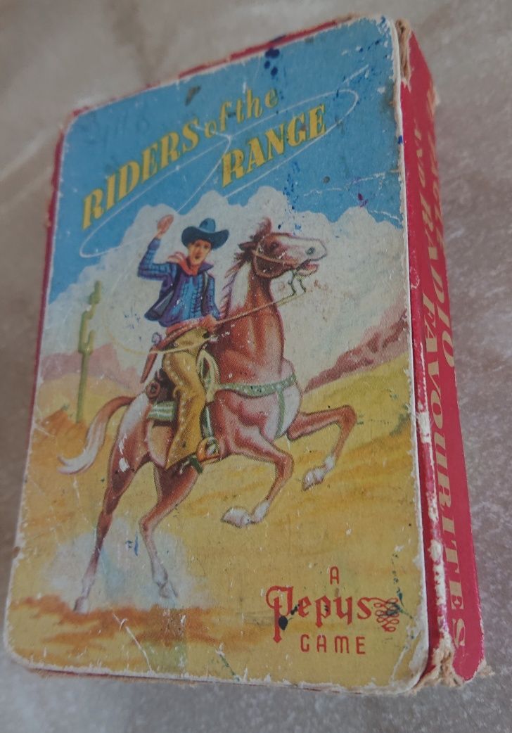 Винтажная карточная игра pepys 1953год