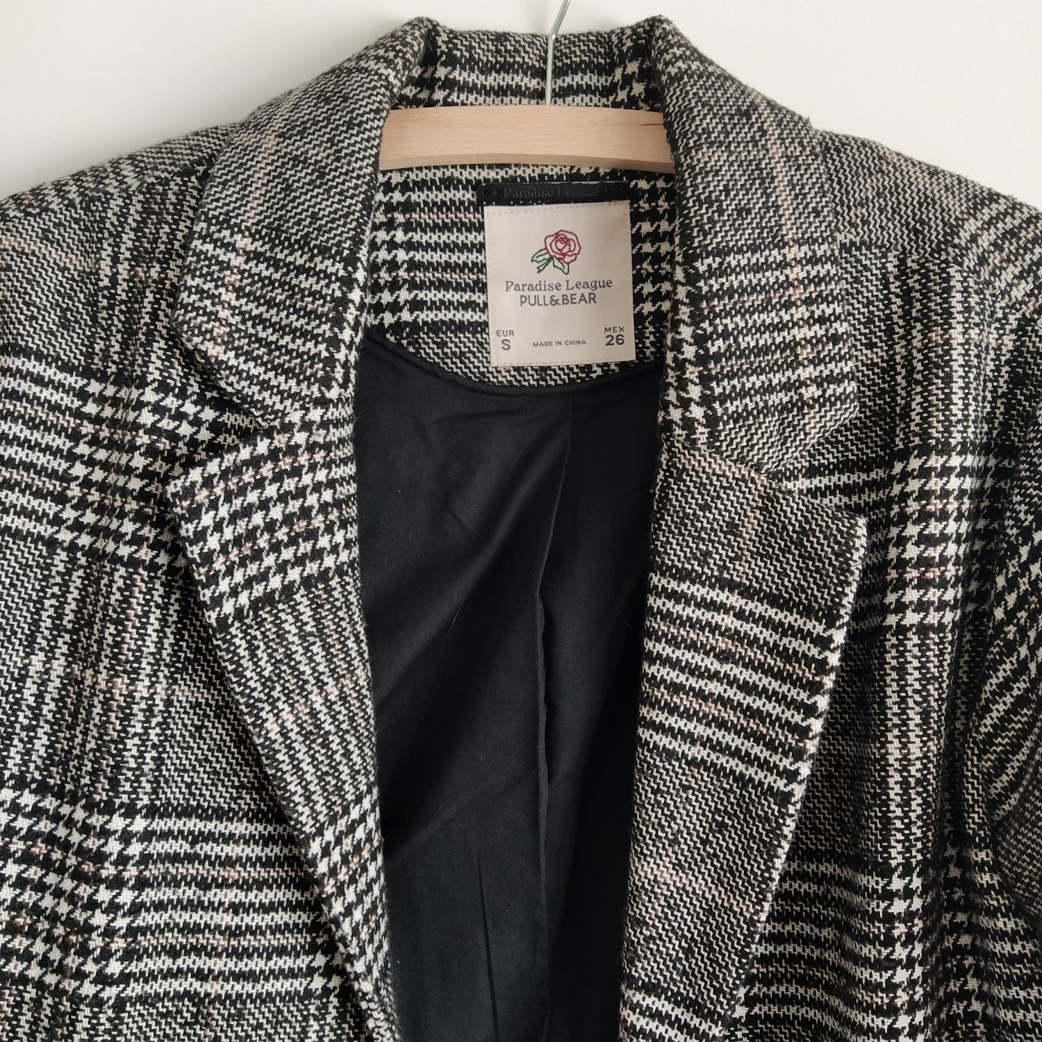 Blazer xadrez Pull&Bear