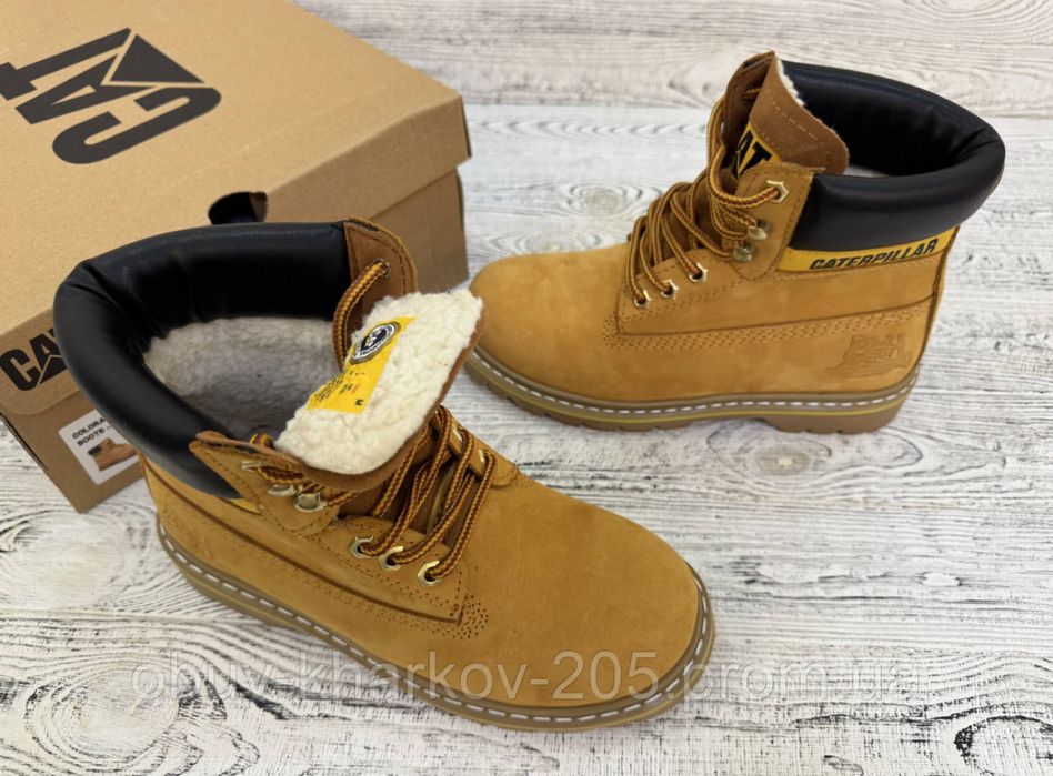 ‼️SALE‼️Зимние Ботинки Caterpillar на хутрі 36-45