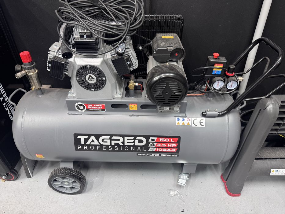 Kompresor tagred nowy 150l 10bar