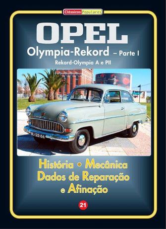 Opel Olympia-Rekord Manuais Técnicos em Português