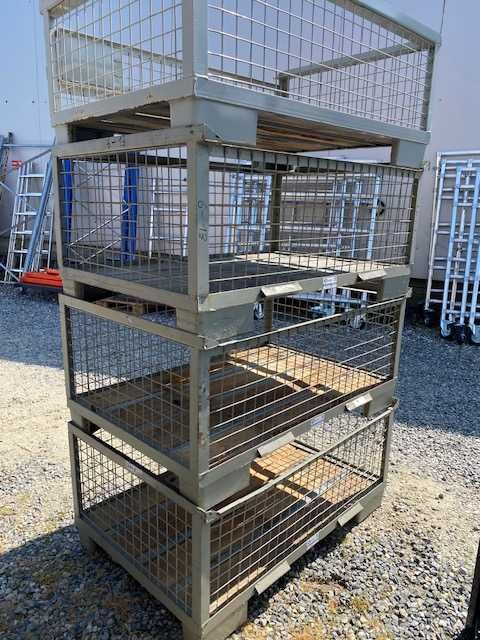 Gitterbox,niemiecki  metalowy kosz siatkowy, 120cmX 80cmx67,5cm