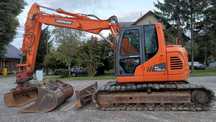 DOOSAN DX 140 LCR-3 2016 r 3 łyżki 15,3 tony bez DPF