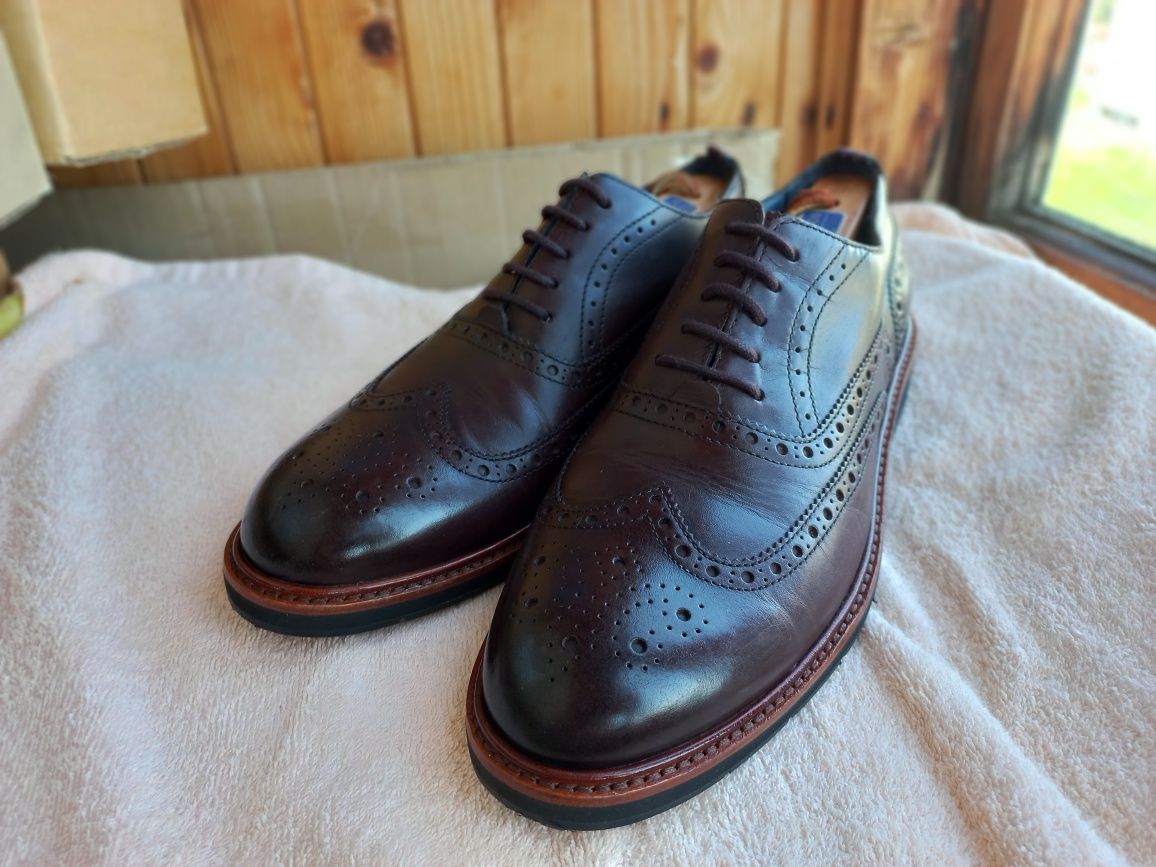 Туфли оксфорды COLE HAAN Morris Wing Oxford Cordovan С31330 +Подарок