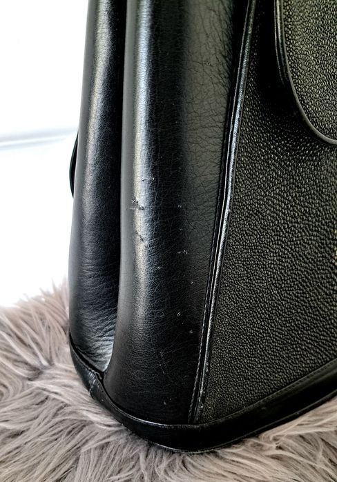 Orginalna torebka ze skóry płaszczki.