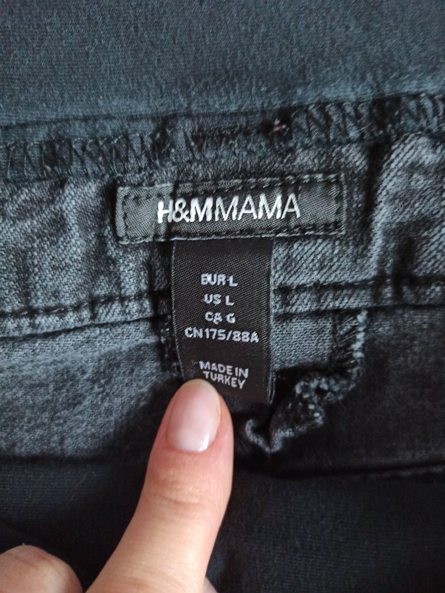 Jeansowa spódnica ciążowa H&M