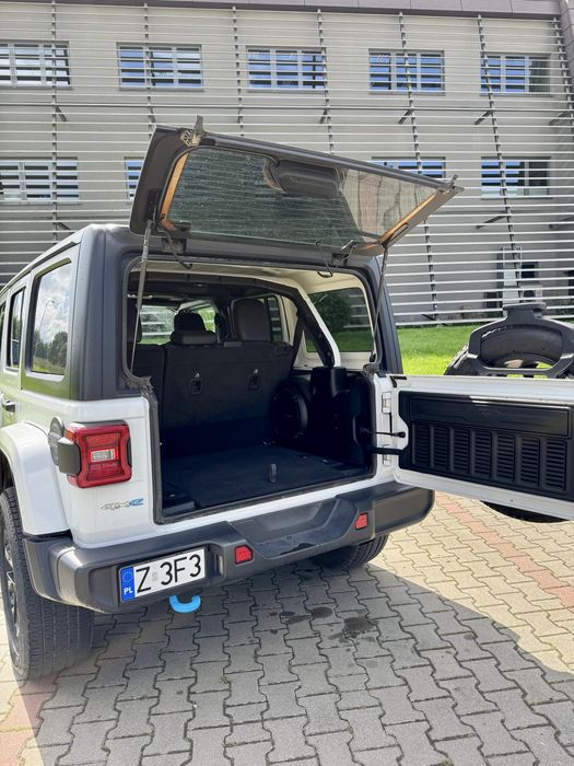 Jeep Wrangler JL 4xe Sahara Hybryda Plugin 381KM Skóra Alpine Dach