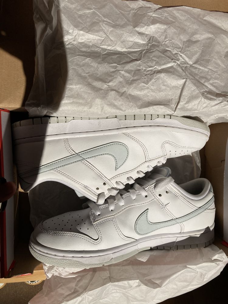 Nike Dunk low White Pure Platinum