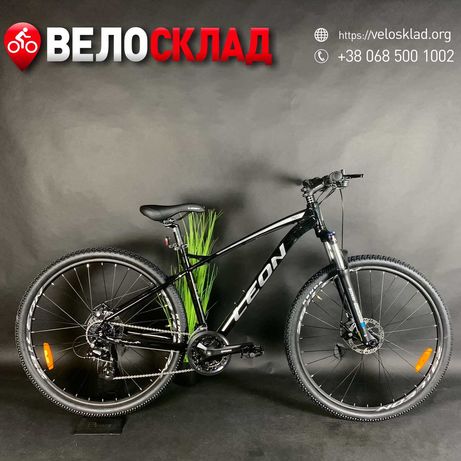 Гірський велосипед байк вело вел Leon TN-90 чорний 29'' 18''