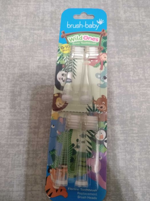 Насадка до зубної дитячої щітки браш бейбі сонік