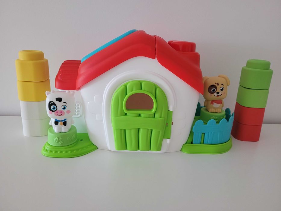 Zestaw clementoni soft clemmy domek farma zwierzęta