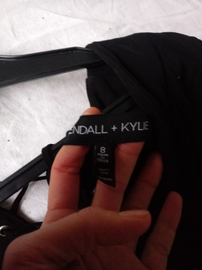 Kendall+ Kylie czarna sukienka, sukienka andrzejki, Sylwester, mala cz