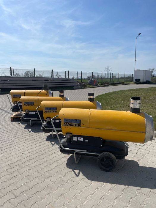 Nagrzewnica olejowa MASTER BV 290 E - 85 kW, z odprowadzaniem spalin