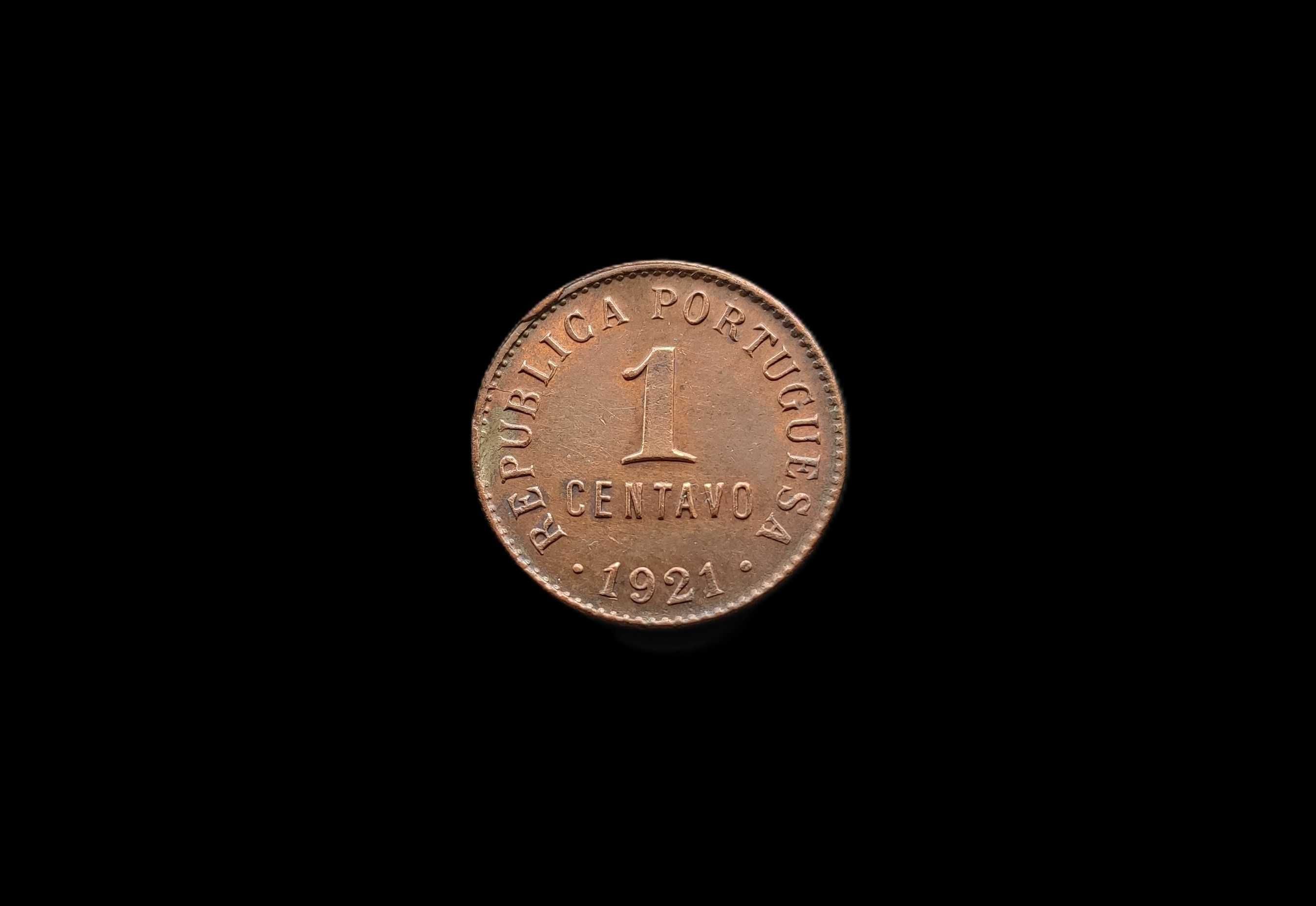 Moeda Antiga - 1 Centavo 1921