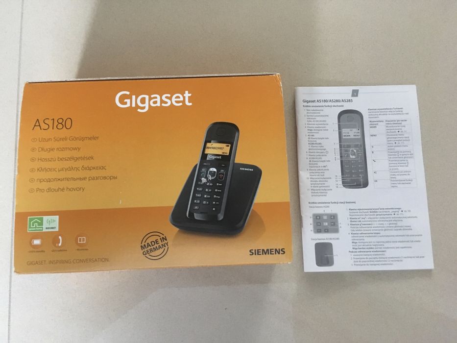 Telefon stacjonarny Siemens Gigaset AS180