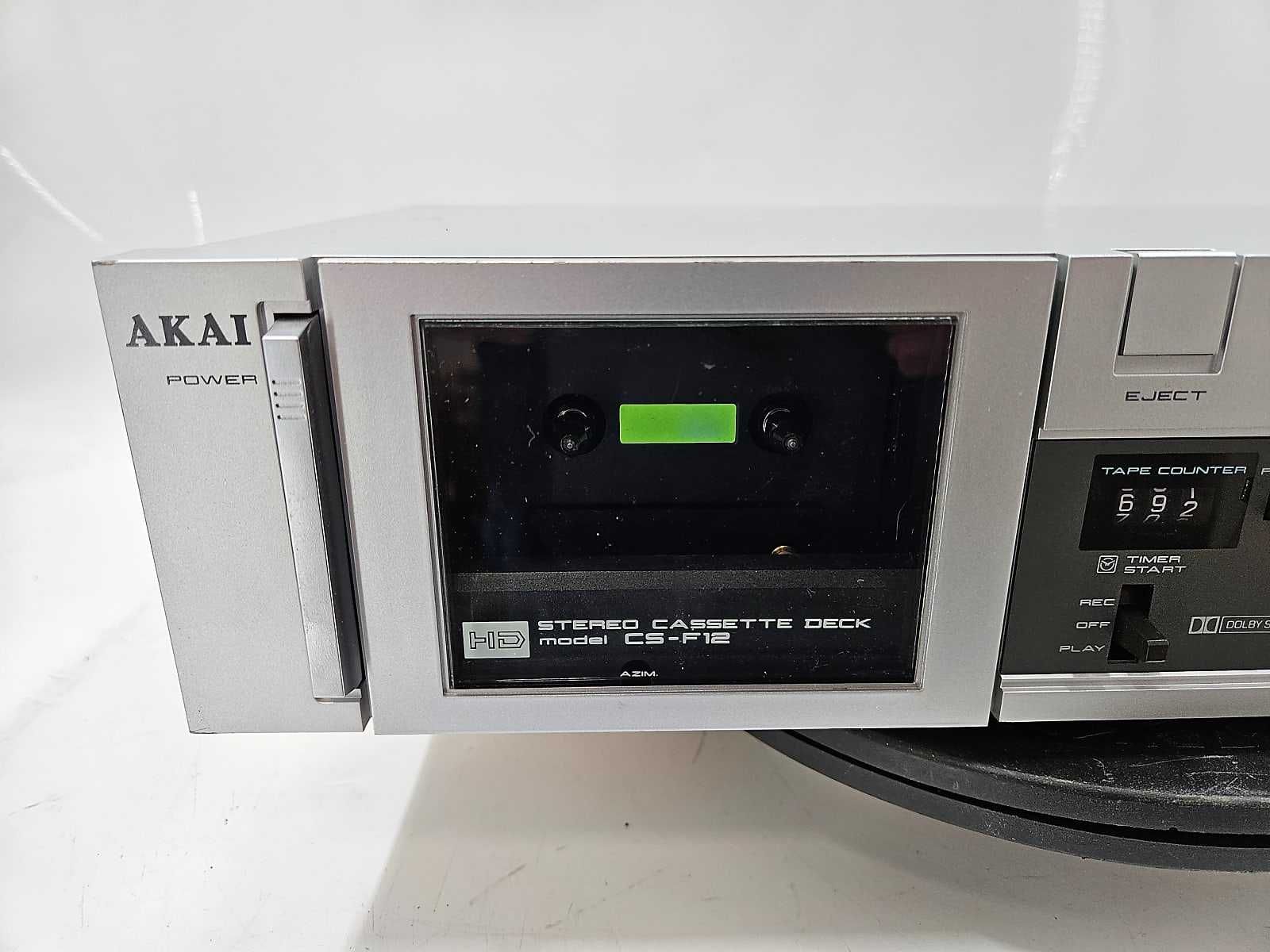 AKAI CS-F12  Cassete Deck Leitor Vintage