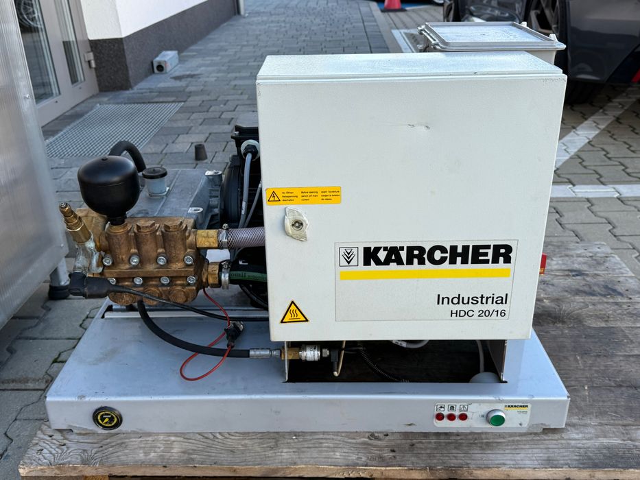 Karcher, agregat myjący KARCHER HDC 20/16, po serwisie, stand bdb !
