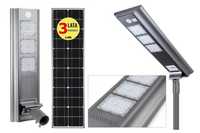 Lampa Solarna Monokrystaliczna Aluminiowa Obudowa Mocna Ulica Parking