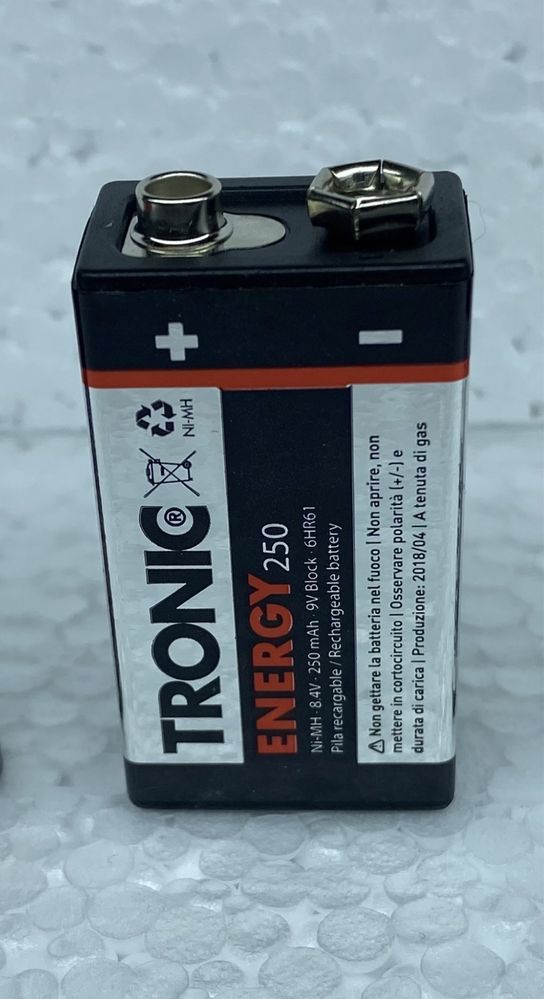 Акумулятори TRONIC ААА 1000mAh 1.2V, AA 2500mAh 1.2V, крона 250mAh 9V