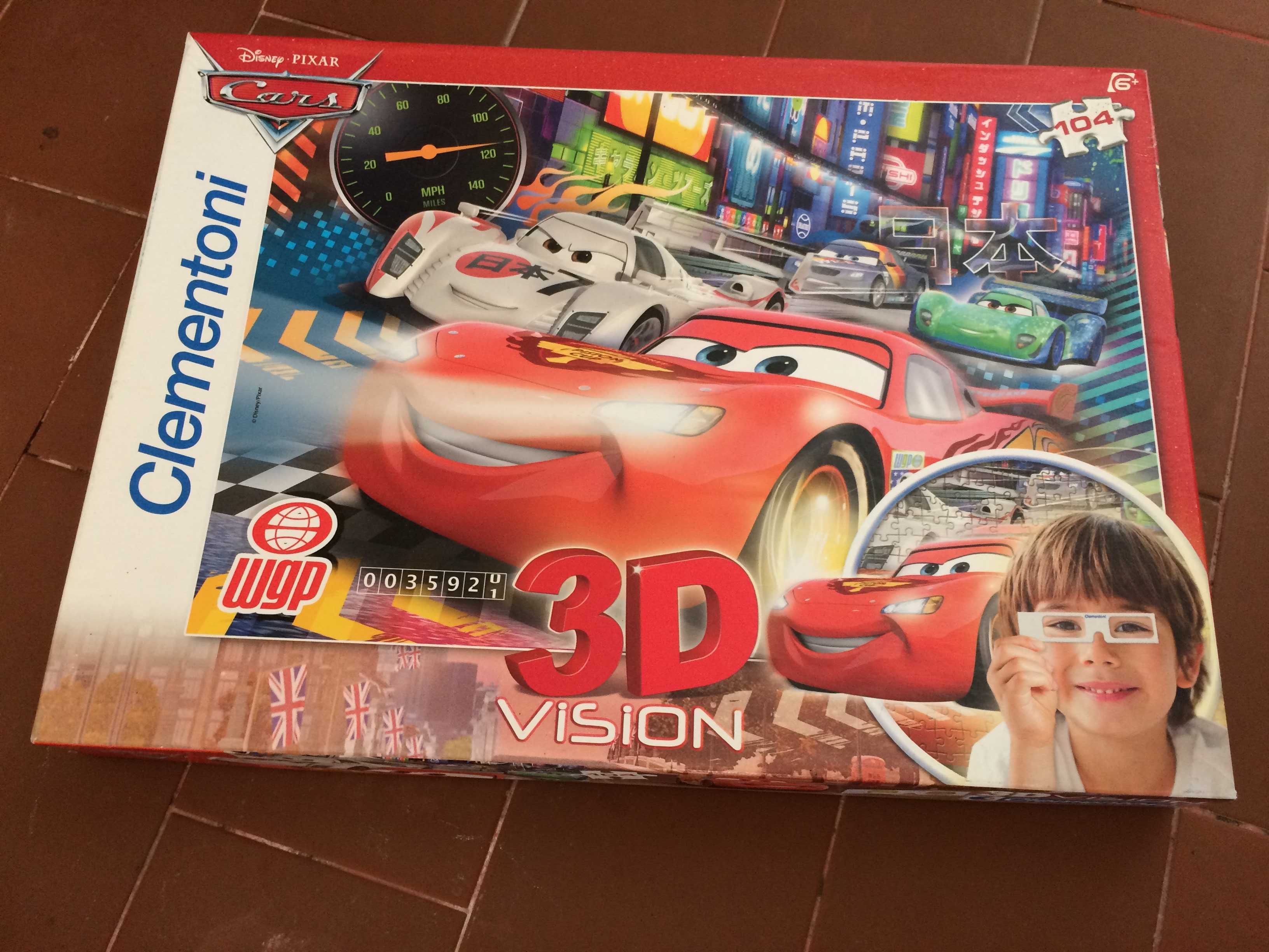 Quebra-cabeças 3D Cars Clementoni