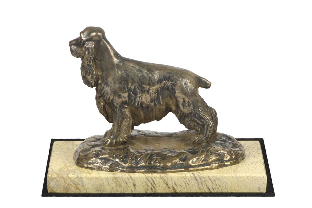 Cocker spaniel angielski statuetka na piaskowym kamieniu Art-Dog