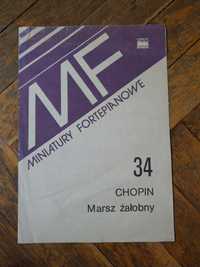 Chopin Marsz żałobny nuty Miniatury Fortepianowe nr 34