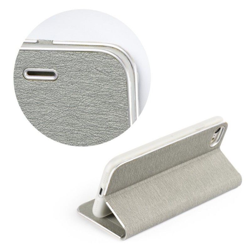 Etui Luna Book Samsung Galaxy S10 G973 Silver