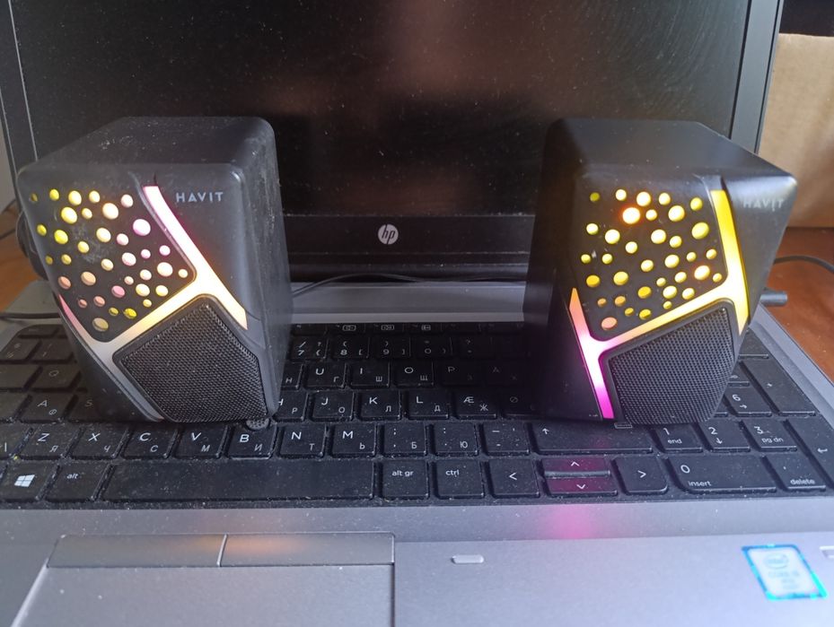 Колонки для ноутбука Havit RGB