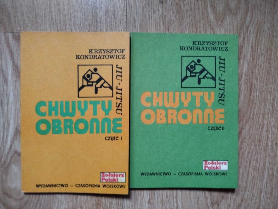 Zestaw 6 książek "Chwyty obronne" Krzysztof Kondratowicz