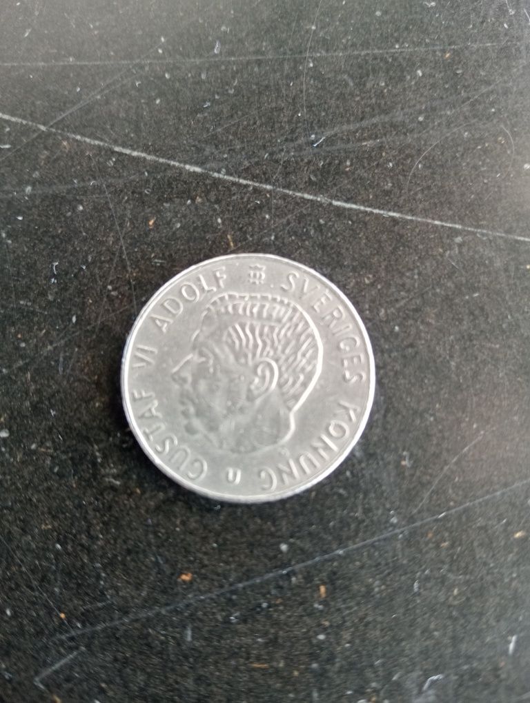 Moeda da Suécia 1 coroa 1973