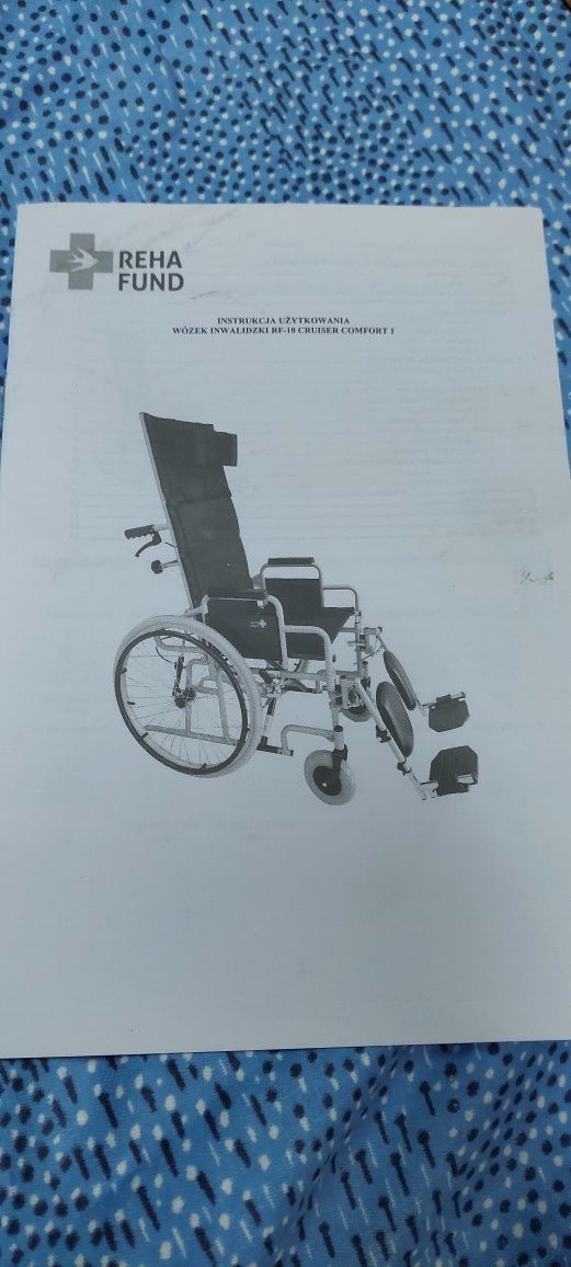 wózek inwalidzki nowy