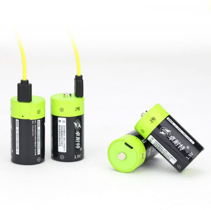 baterii litowo-jonowych typu C z kablami USB do szybkiego ładowania.