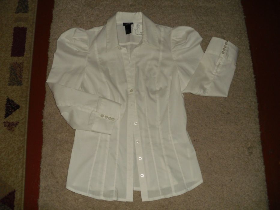 Biała bluzka, nowa, R.36 H&M.