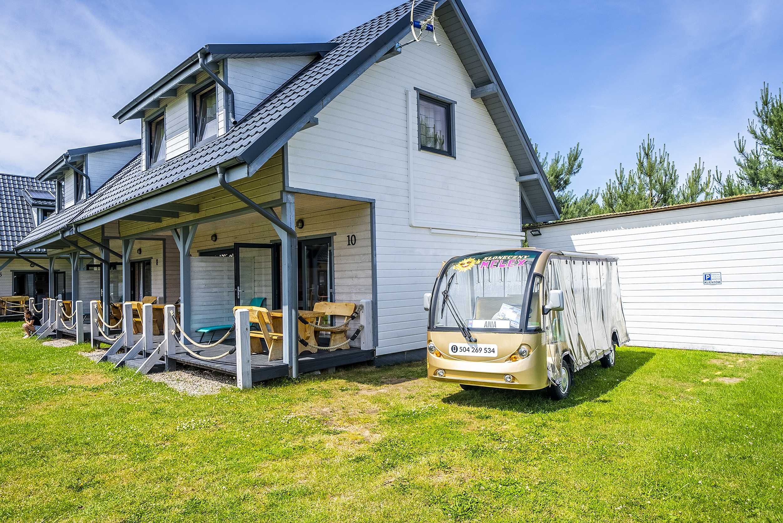 Domek 6 os. nad morzem z sauną balią jacuzzi melex - Domki Marengo