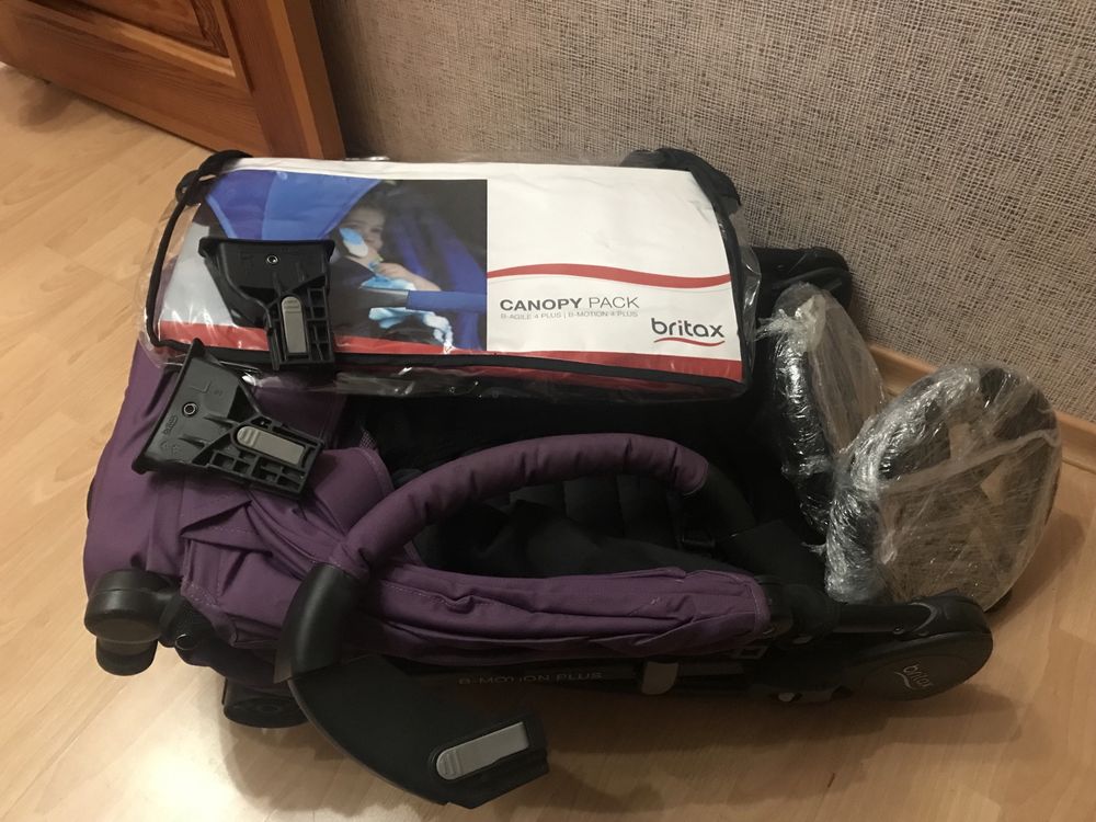 Коляска Britax B-Moution Plus + люлька+сумка+ дощовик