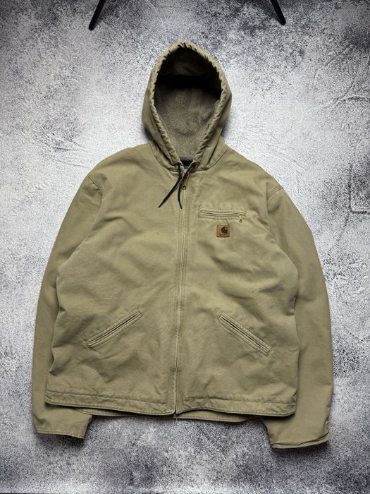 Вінтажна куртка джекет Carhartt active jacket XXL