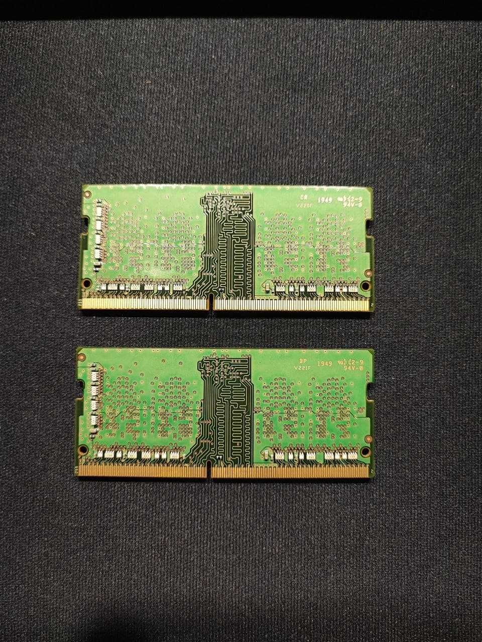 Оперативна пам'ять samsung 4gb DDR4 2 планки