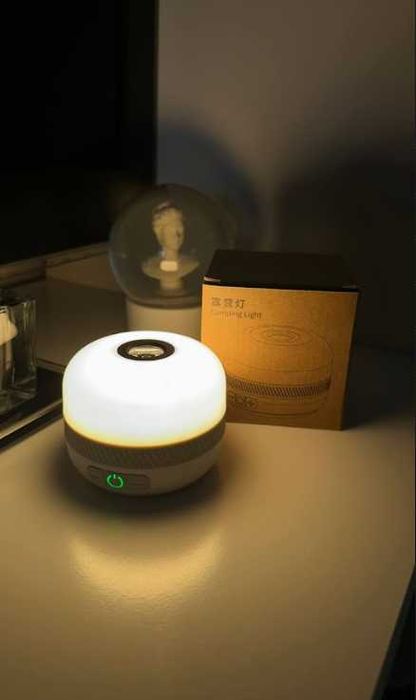 ПОДАРУНОК! Лед лампа павербанк з акумулятором/Світлодіодна LED лампа