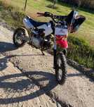 Pitbike 125 a puxar bem
